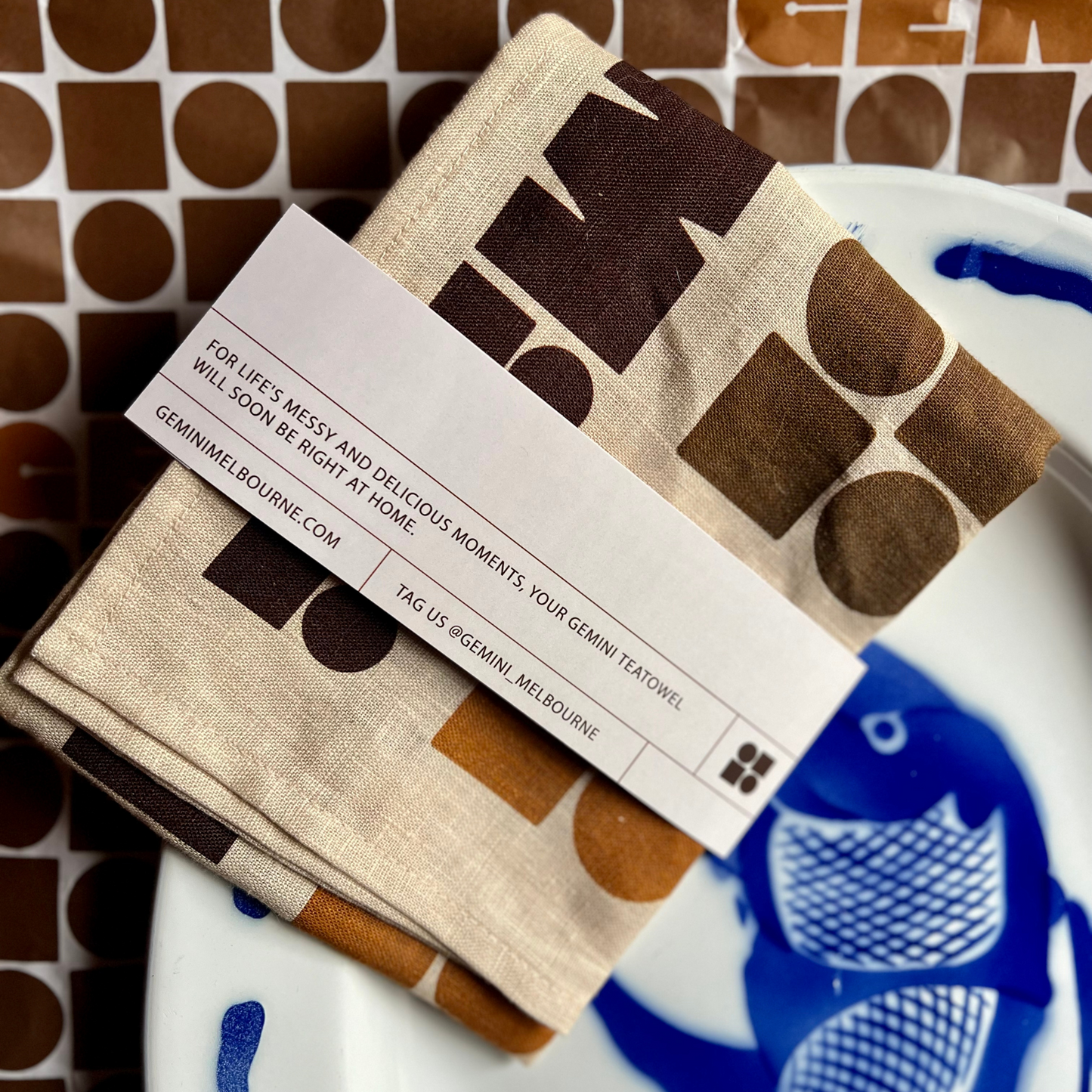 Gemini Tea Towel