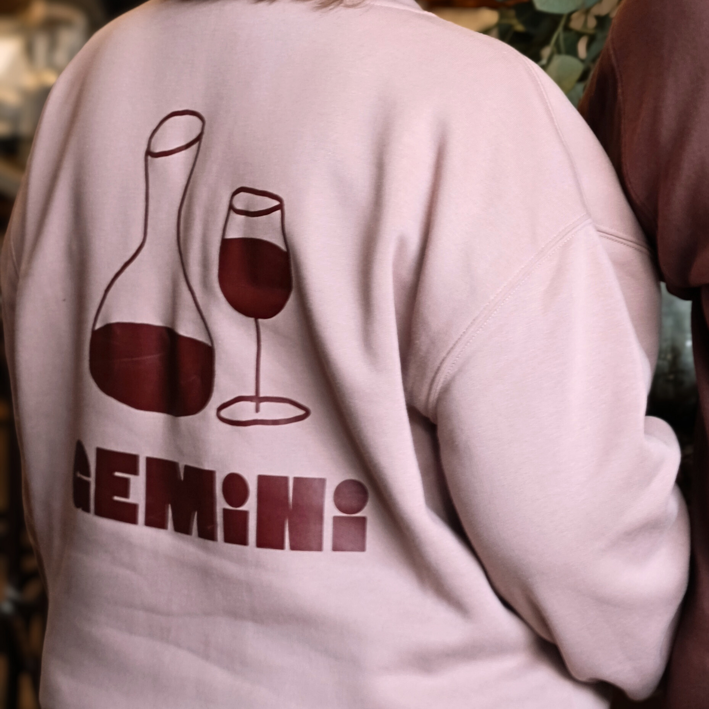 Gemini Jumper Cropped Hazy Pink