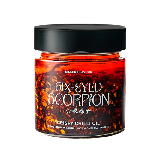 Six-Eyed Scorpion Crispy Chilli Oil