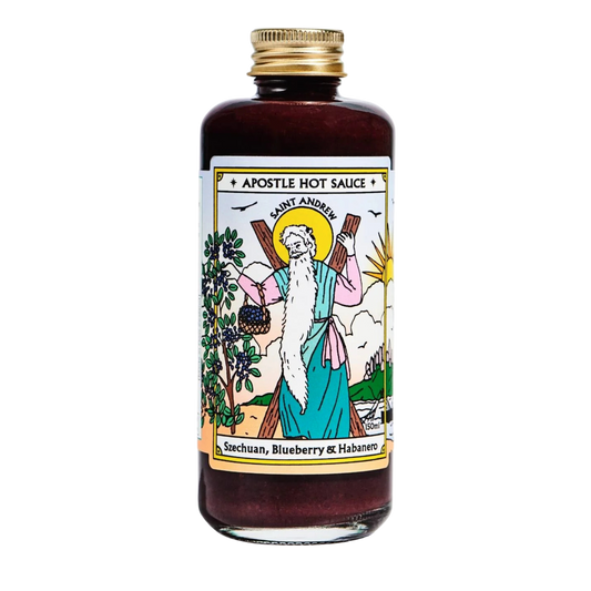 Saint Andrew: Szechuan, Blueberry & Habanero Hot Sauce
