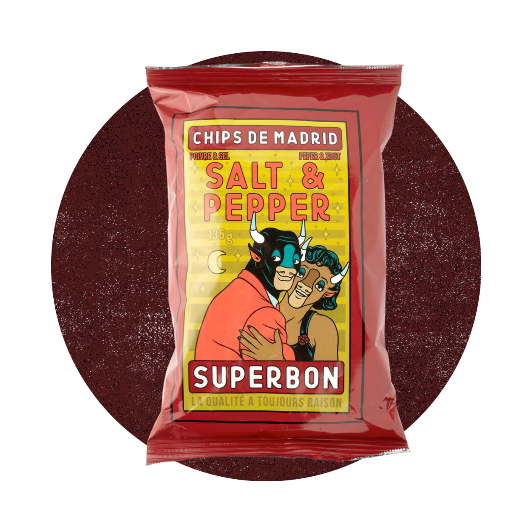 Superbon Madrid Chips - Salt & Pepper