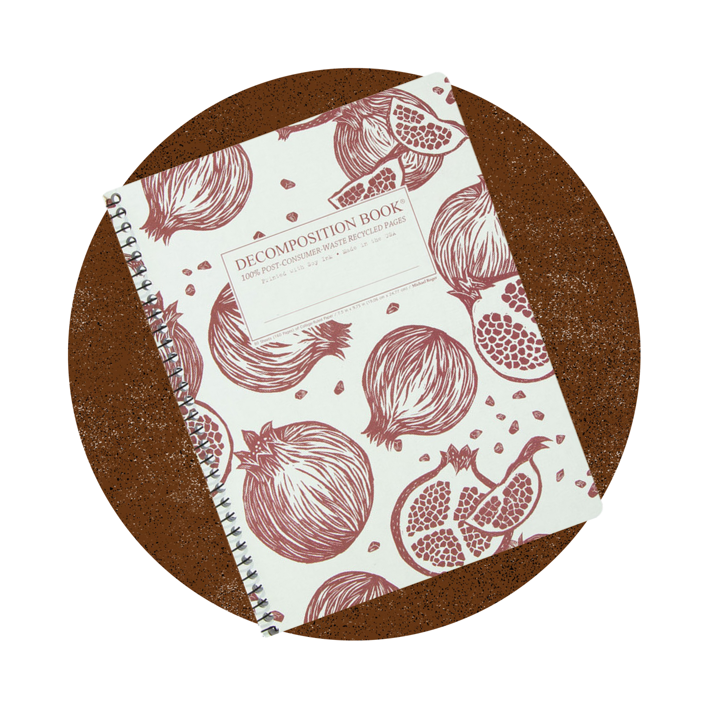 Decomposition Pomegranate Notebook