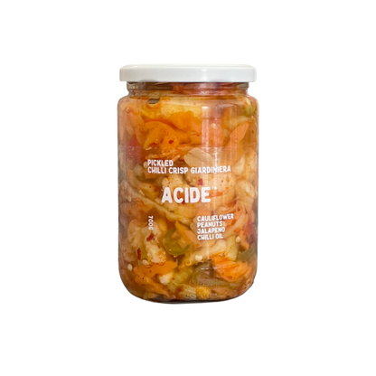 ACIDE Pickled Chilli Crisp Giardiniera