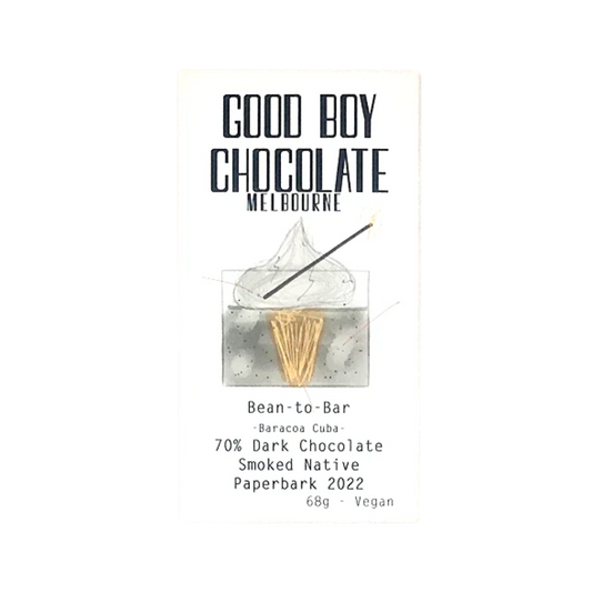 Good Boy Smoked Native Paperbark Dark Chocolate