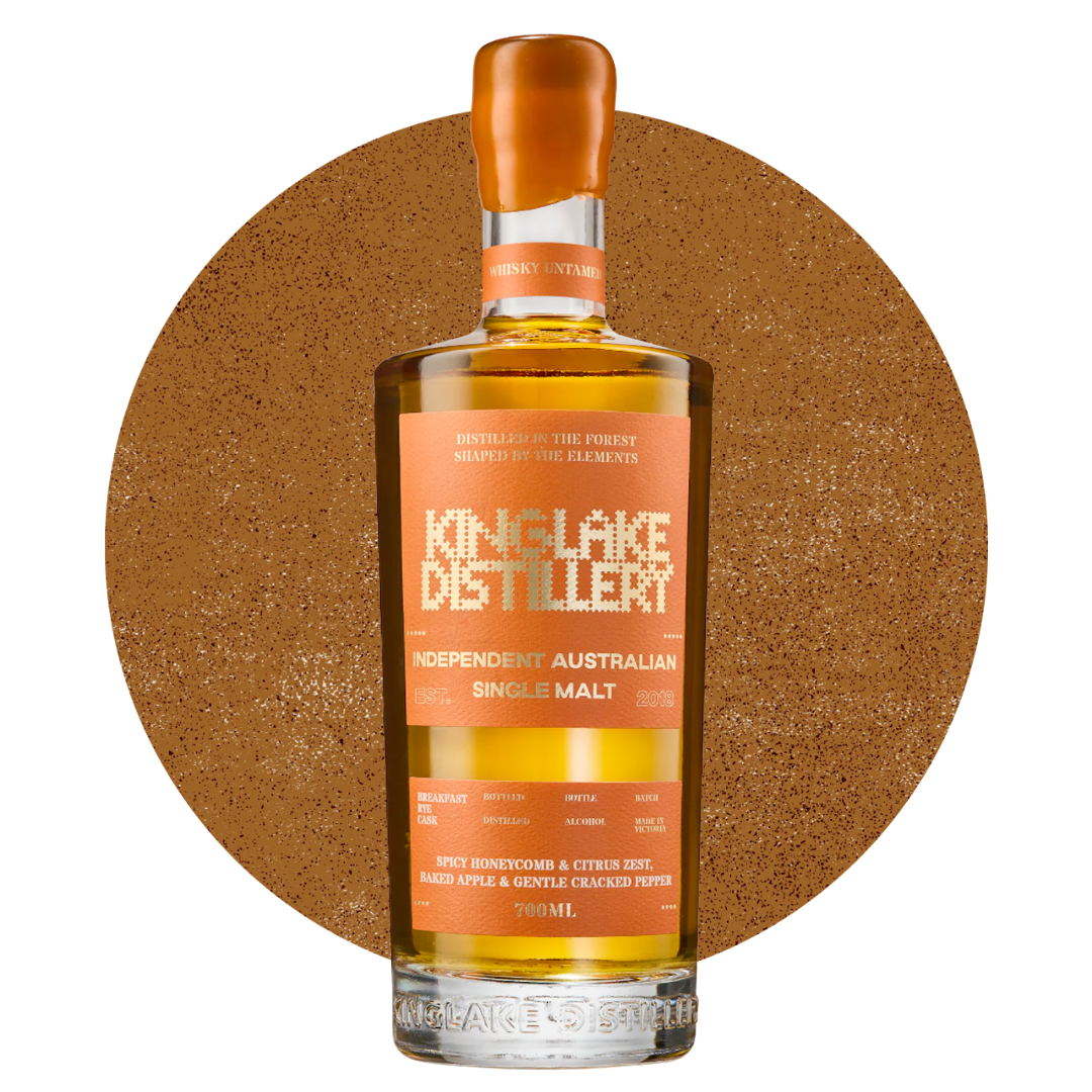 Kinglake Breakfast Rye Cask Single Malt Whiskey