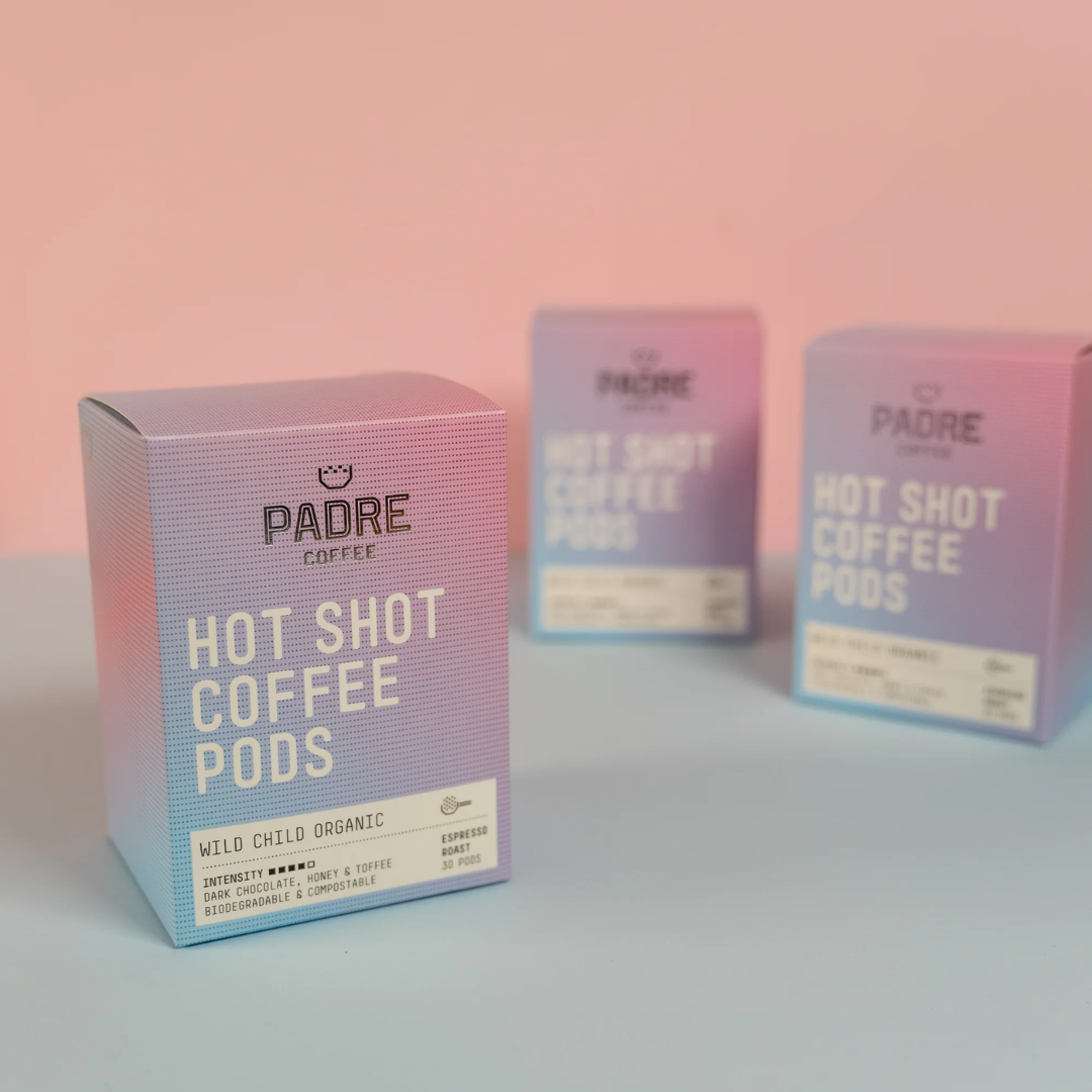 Padre Hot Shot Coffee Pods