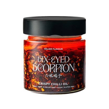 Six-Eyed Scorpion Crispy Chilli Oil