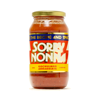 Sorry Nonna Gochujang Arrabbiata