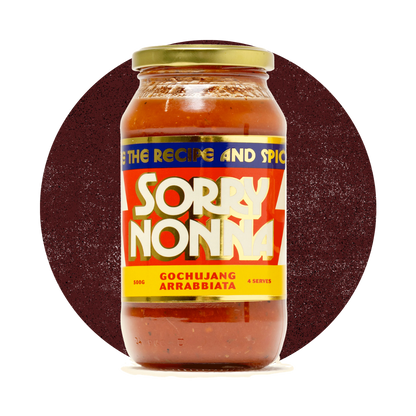 Sorry Nonna Gochujang Arrabbiata