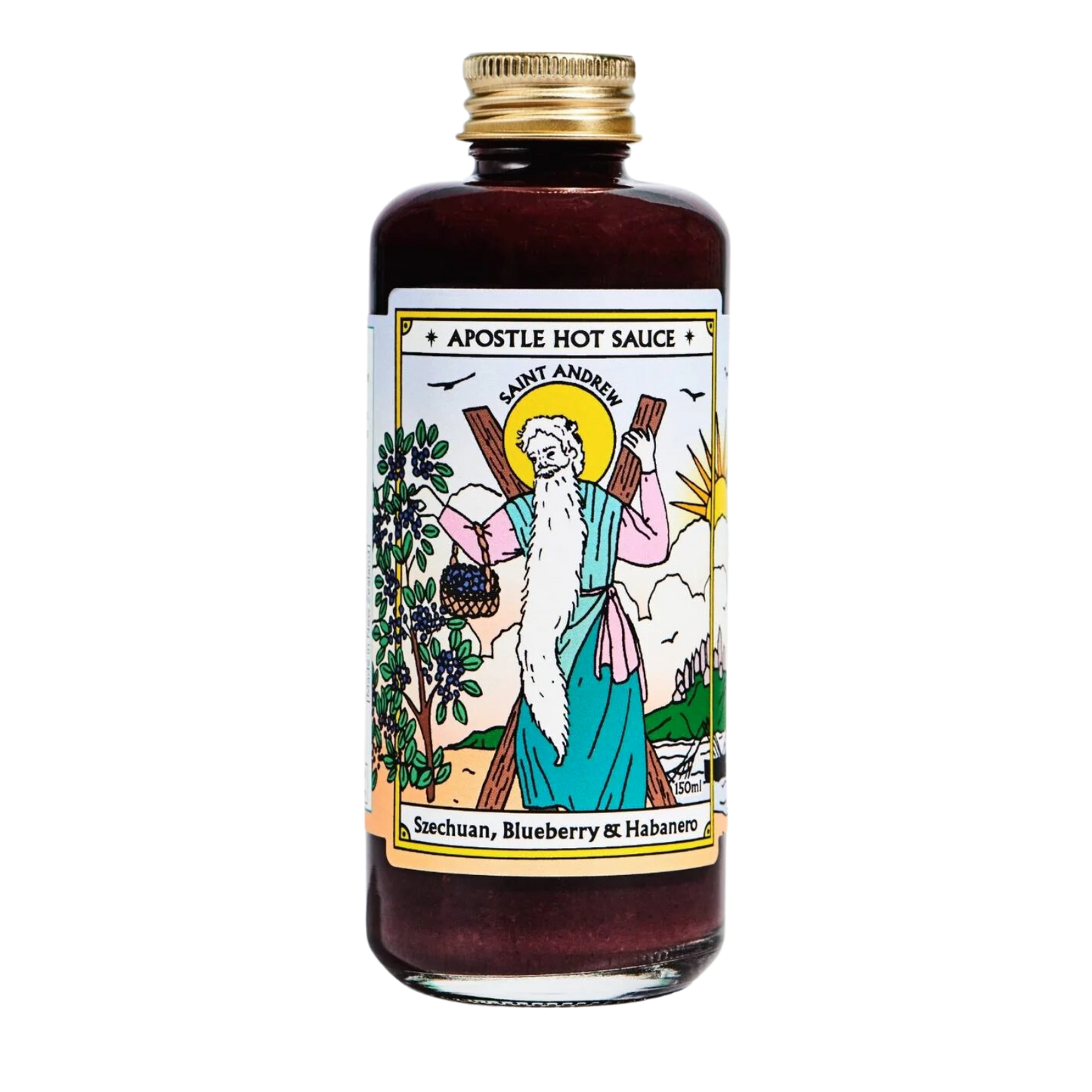 Saint Andrew: Szechuan, Blueberry & Habanero Hot Sauce