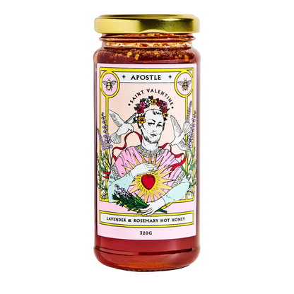 Saint Valentine: Lavender & Rosemary Hot Honey