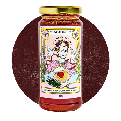 Saint Valentine: Lavender & Rosemary Hot Honey