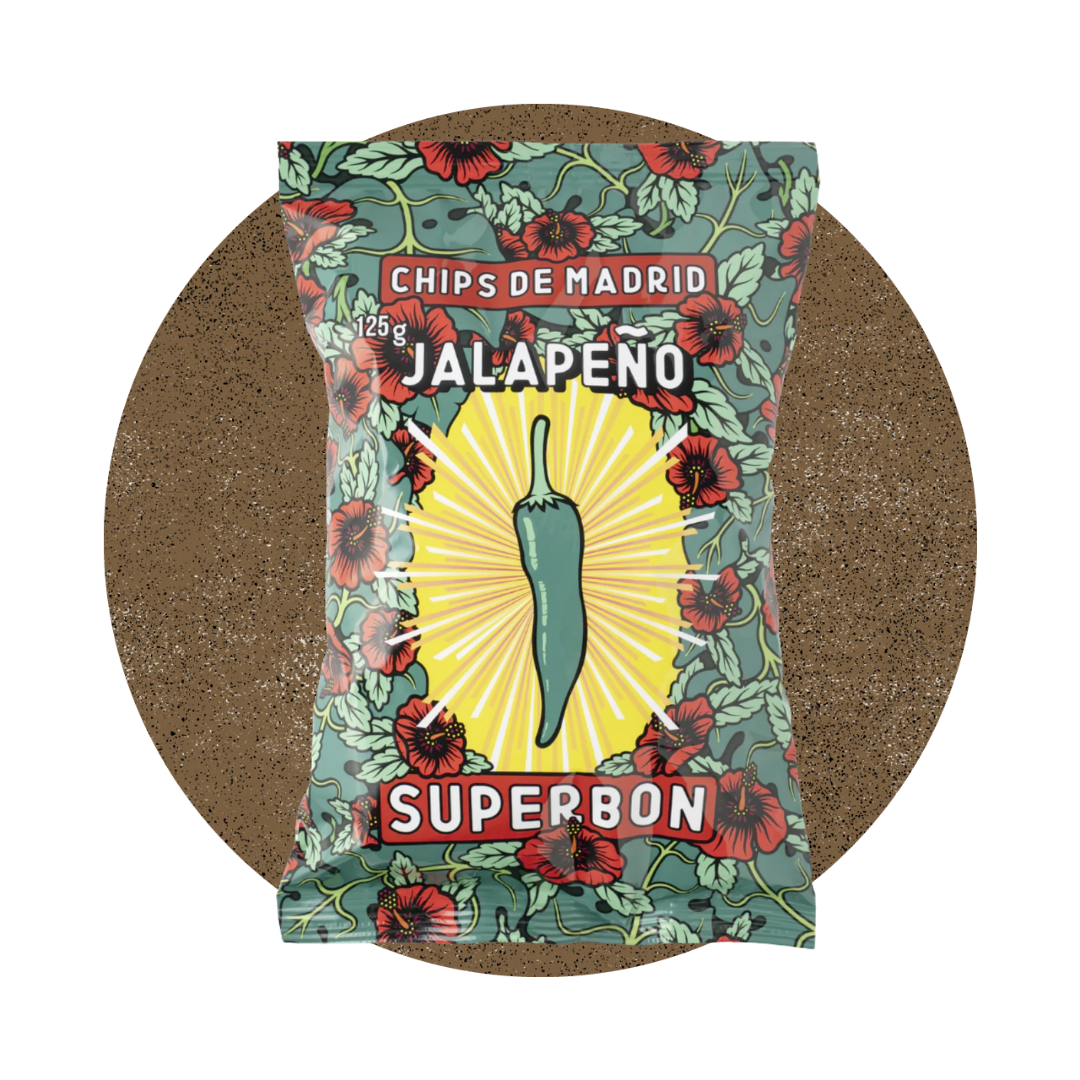 Superbon Madrid Chips - Jalapeno