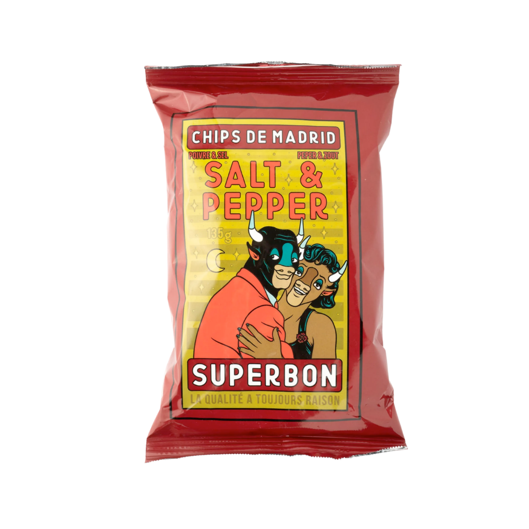 Superbon Madrid Chips - Salt & Pepper