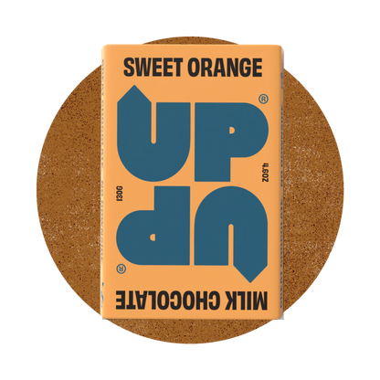 UP UP Sweet Orange Milk Chocolate