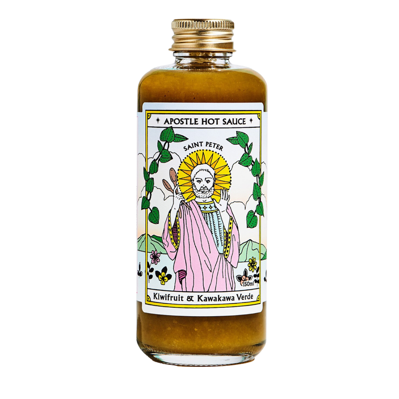 Apostle Saint Peter: Kiwifruit & Kawakawa Verde Hot Sauce