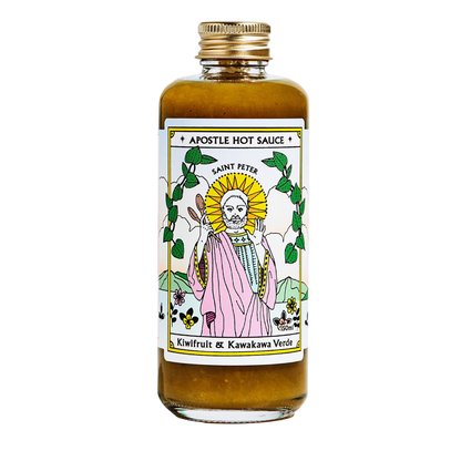 Apostle Saint Peter: Kiwifruit & Kawakawa Verde Hot Sauce