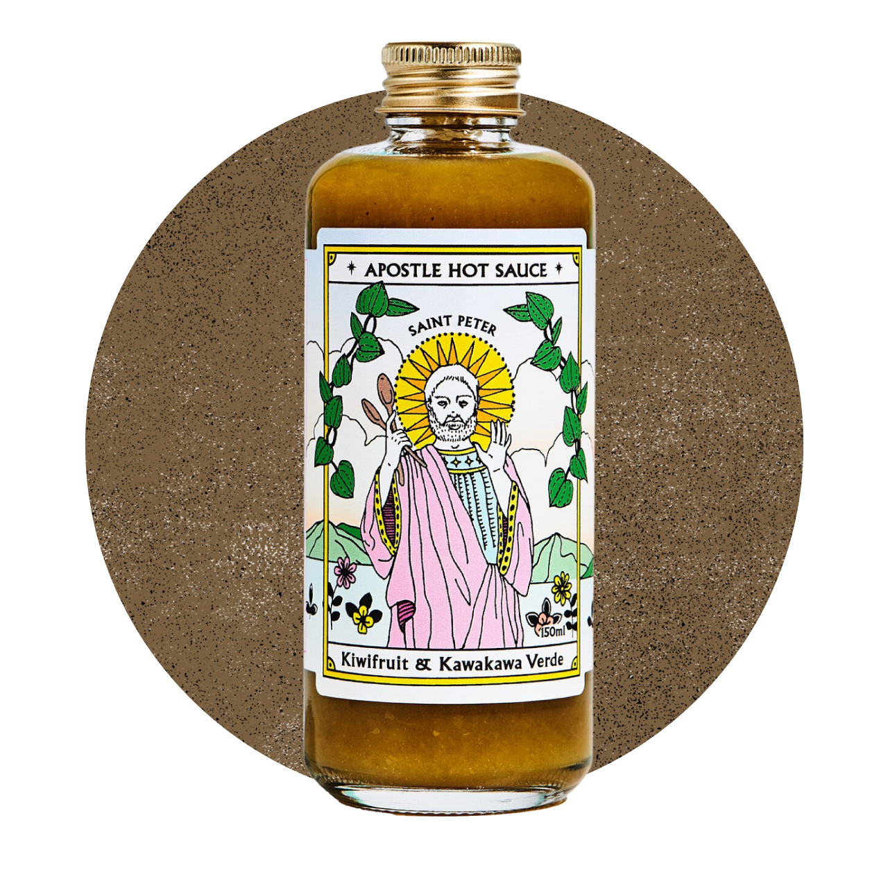 Apostle Saint Peter: Kiwifruit & Kawakawa Verde Hot Sauce